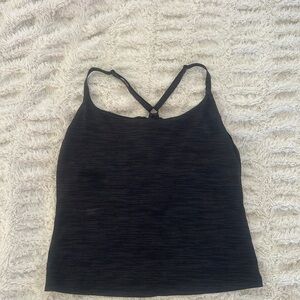Outdoor Voices Black Strappy Tank Top